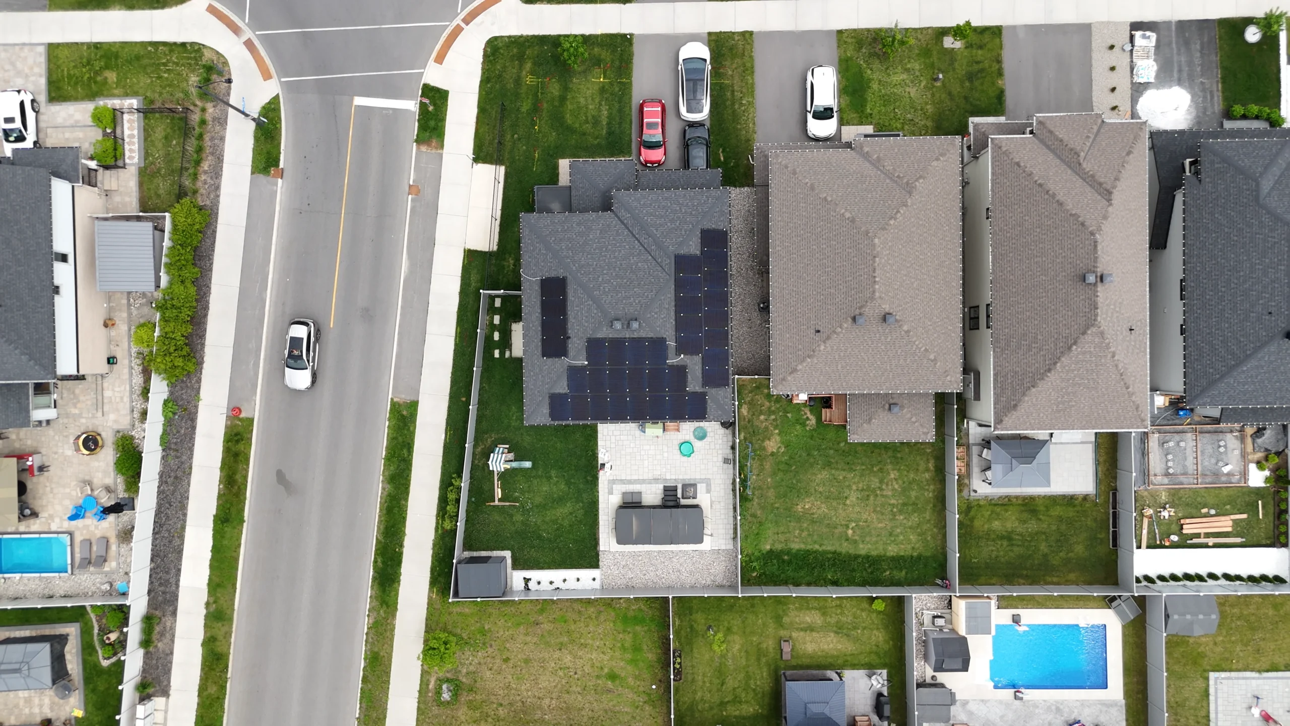 Rooftop solar installation